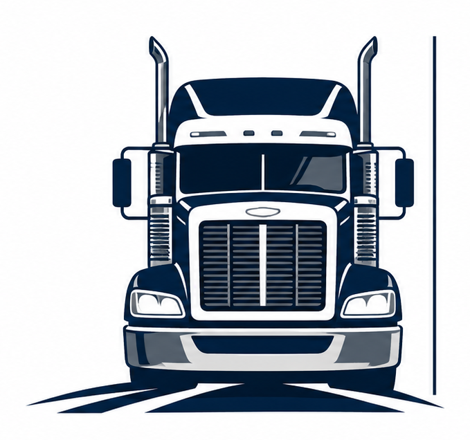 RiverBend Insurance Group semi-truck illustration
